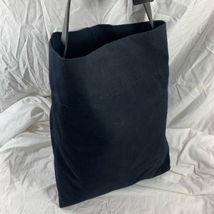 Vintage Maharam canvas and leather Karel bag adjustable crossbody